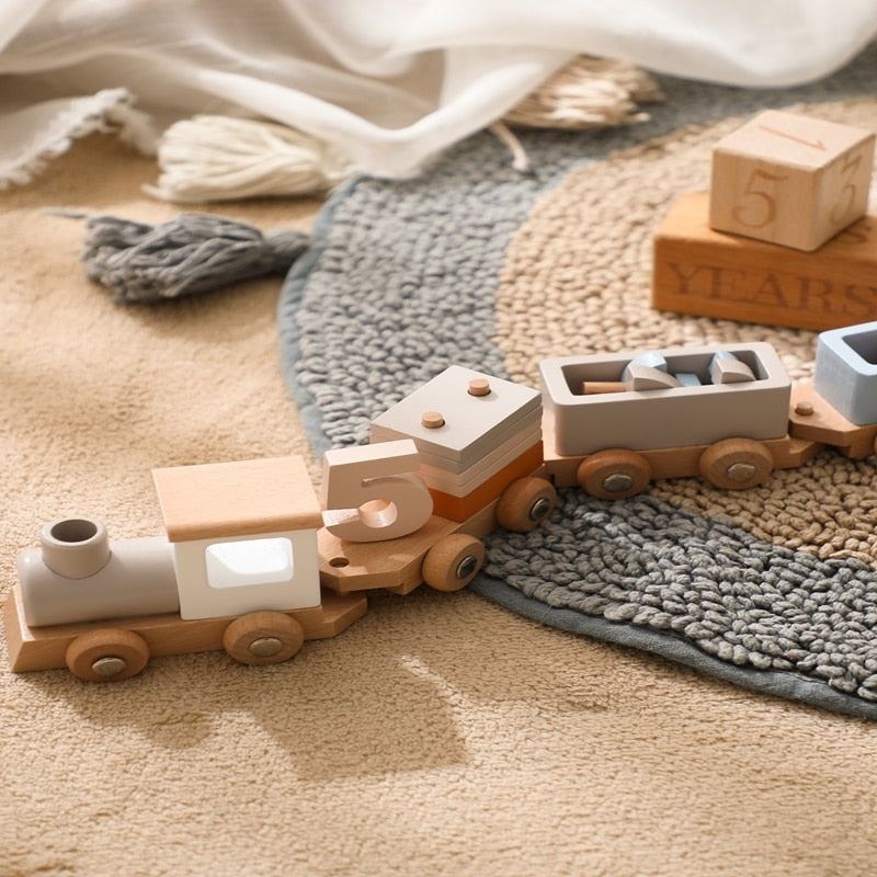 Kit de Madera – Trenecito - Minimalist House Shop