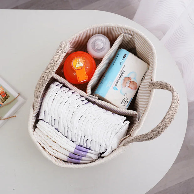 Cesta Organizadora para Habitación Mamá y Bebé