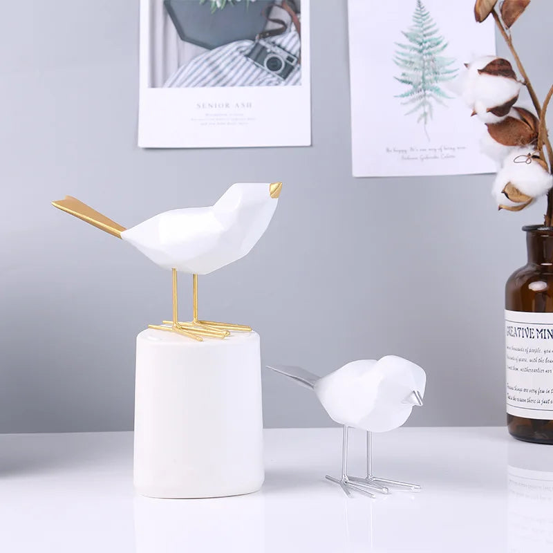 Estatuilla decorativa – Pájaro - Minimalist House Shop