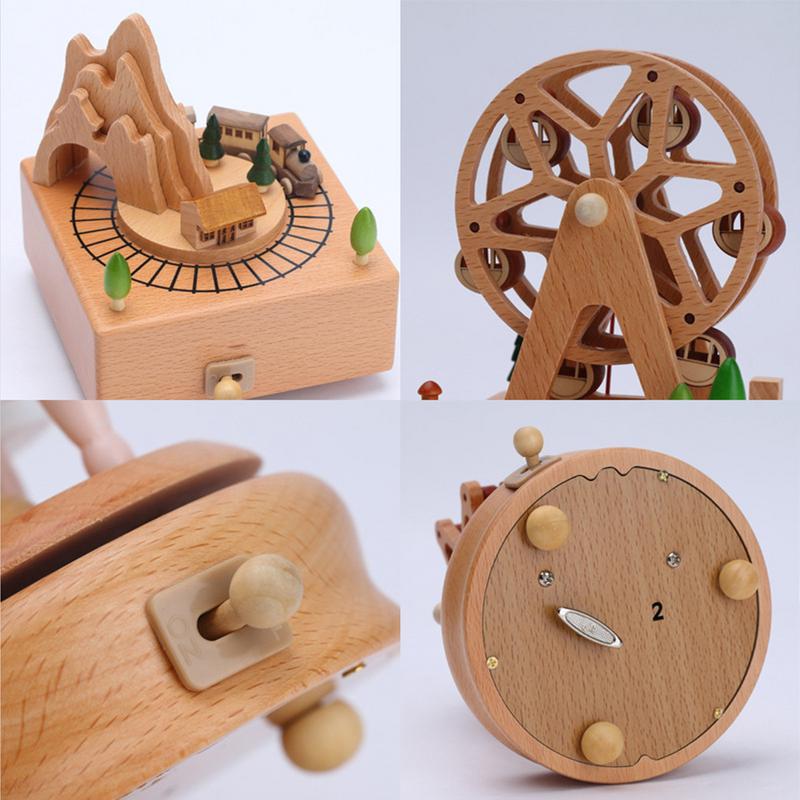 Caja de Música – Madera Vintage