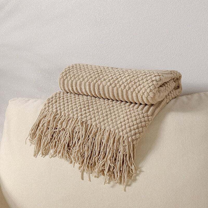 Manta Hogar y Decoración – Crema - Minimalist House Shop