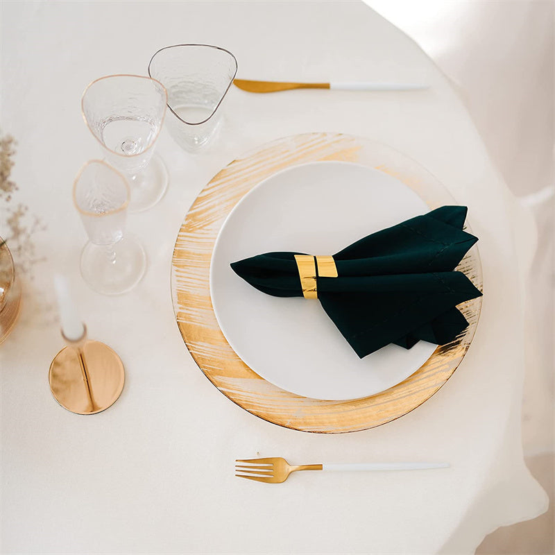 Anillo para Servilletas – GOLD (6 piezas) - Minimalist House Shop