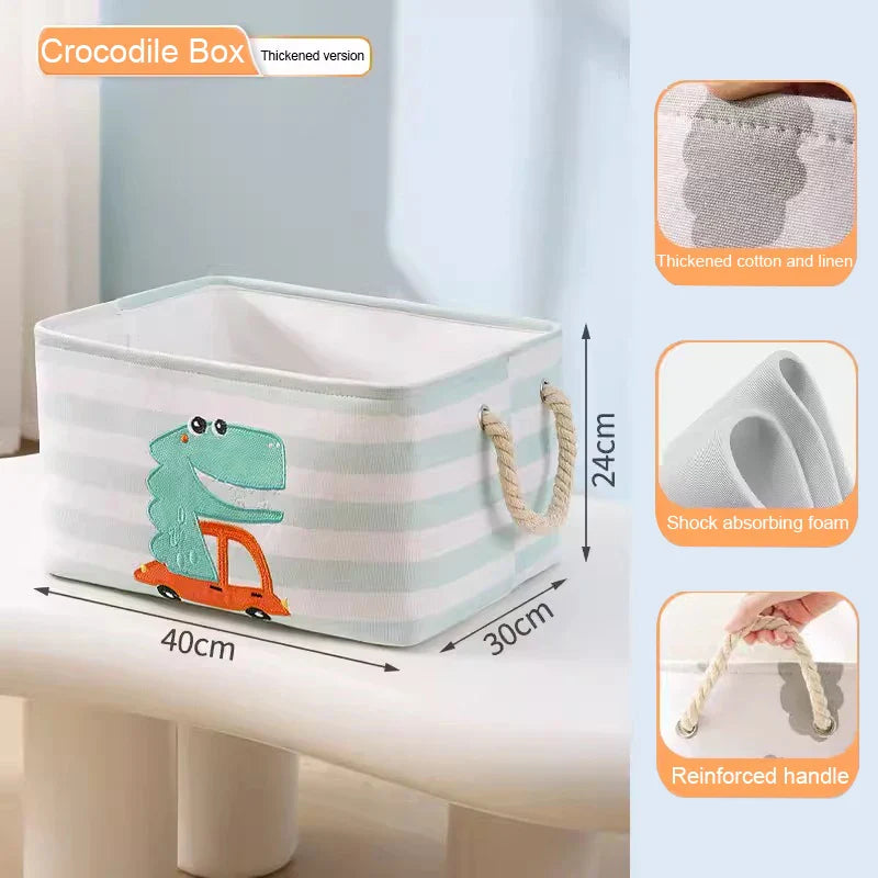 Cesta Organizadora de Juguetes – Animales - Minimalist House Shop