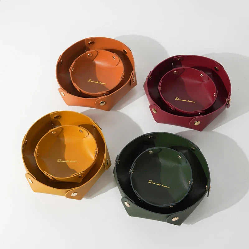 Organizador en Cuero Ecológico – OFFICE - Minimalist House Shop