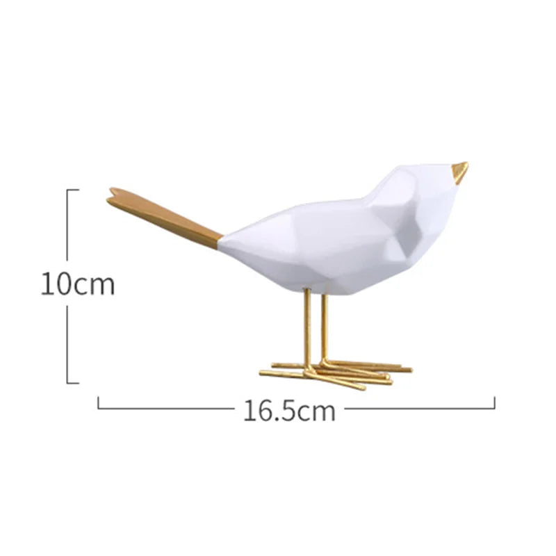 Estatuilla decorativa – Pájaro - Minimalist House Shop