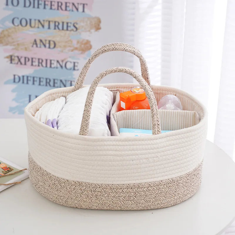 Cesta Organizadora para Habitación Mamá y Bebé