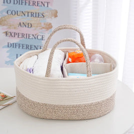 Cesta Organizadora para Habitación Mamá y Bebé