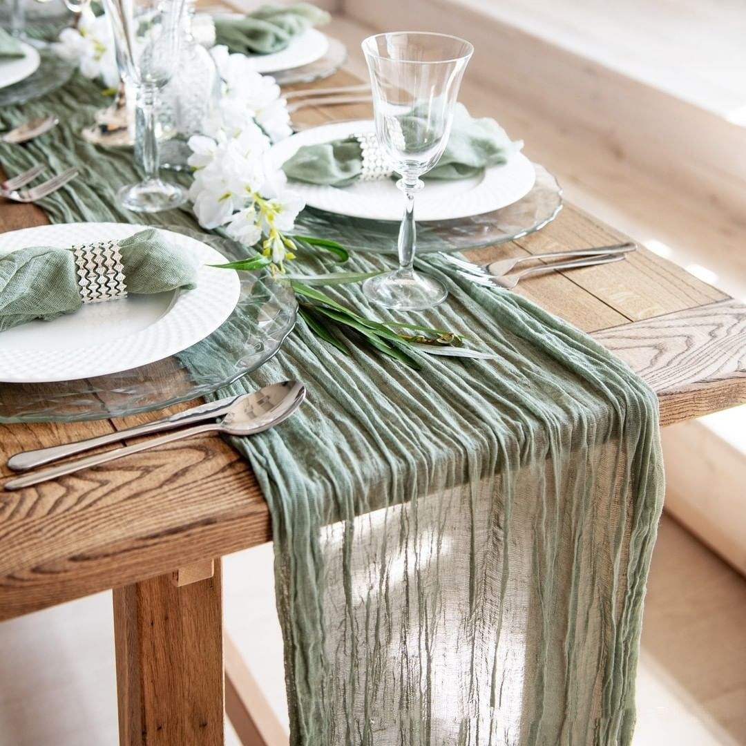 Camino de Mesa Glaze – Especial de Navidad - Minimalist House Shop