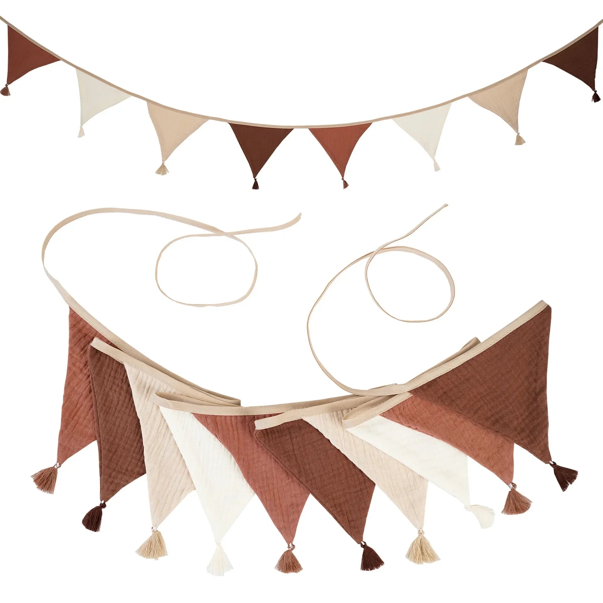 Bandeirola Decorativa Infantil em Tecido – 2,6 m - Minimalist House Shop
