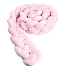 Protector Trenzado para Cuna – Algodón Suave 1M/2M/3M/3.6M - Minimalist House Shop