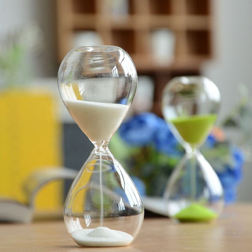 Reloj de Arena – Decoración para Oficina