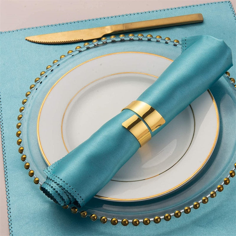 Anillo para Servilletas – GOLD (6 piezas) - Minimalist House Shop