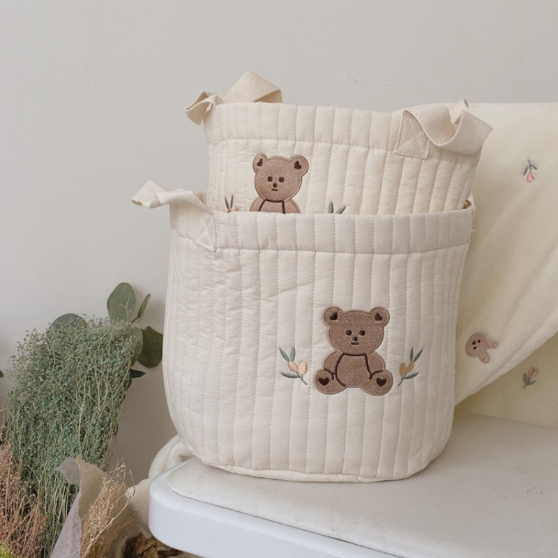 Cesto Organizador para Habitación de Bebé – BUNNY - Minimalist House Shop