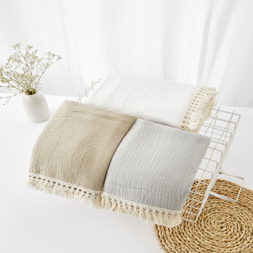 Manta de Muselina para Bebé Recién Nacido – Osito - Minimalist House Shop