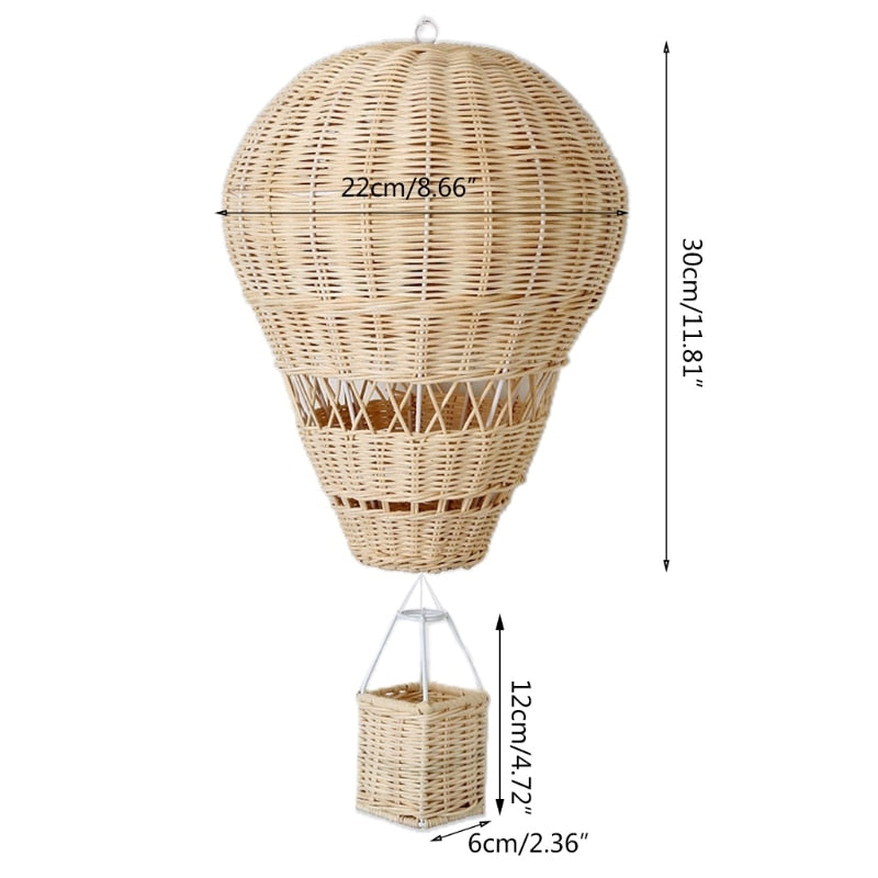 Globo Decorativo de Ratán - Minimalist House Shop
