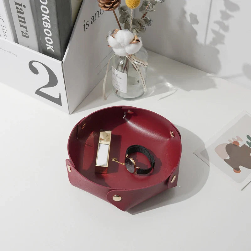 Organizador en Cuero Ecológico – OFFICE - Minimalist House Shop