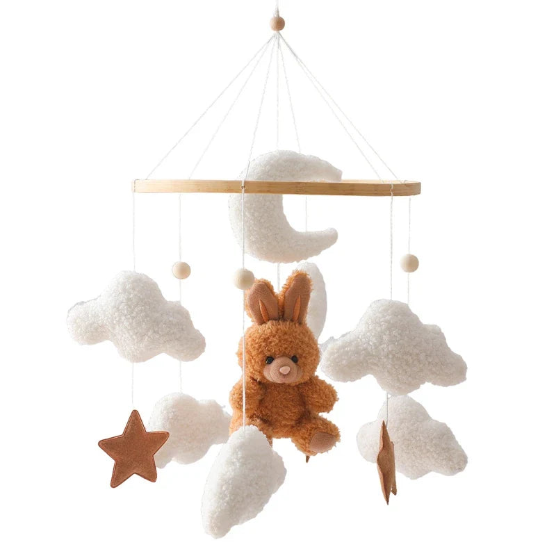 Móvil para Cuna Baby – Osito o Conejito - Minimalist House Shop