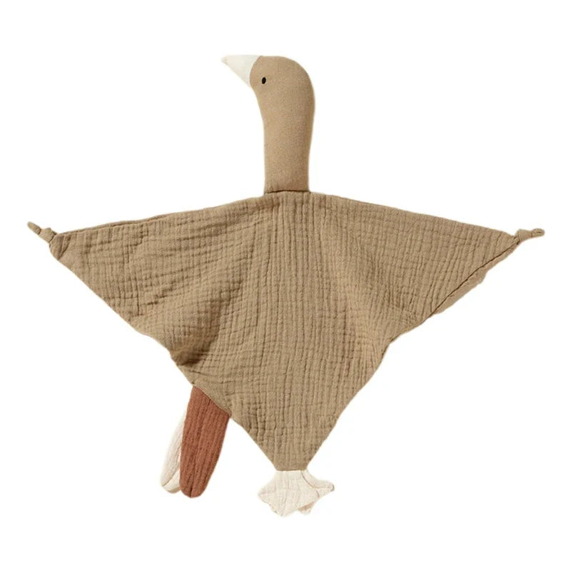 Toalla Naninha Calmante de Diseño Animado – Ganso - Minimalist House Shop