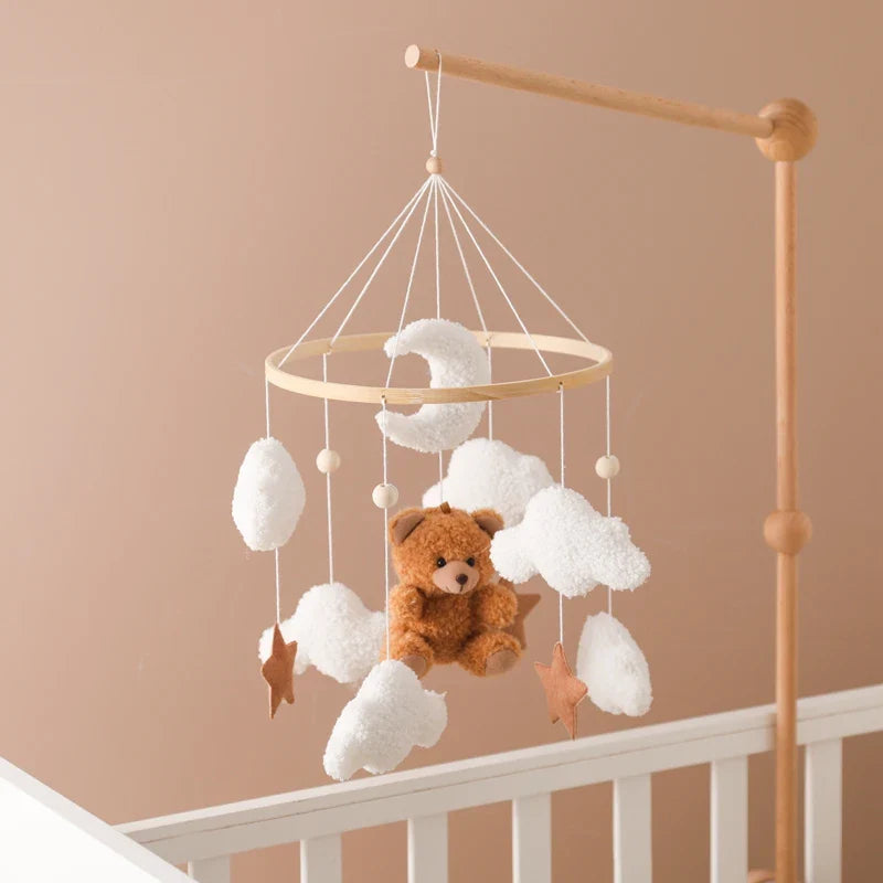 Móvil para Cuna Baby – Osito o Conejito - Minimalist House Shop