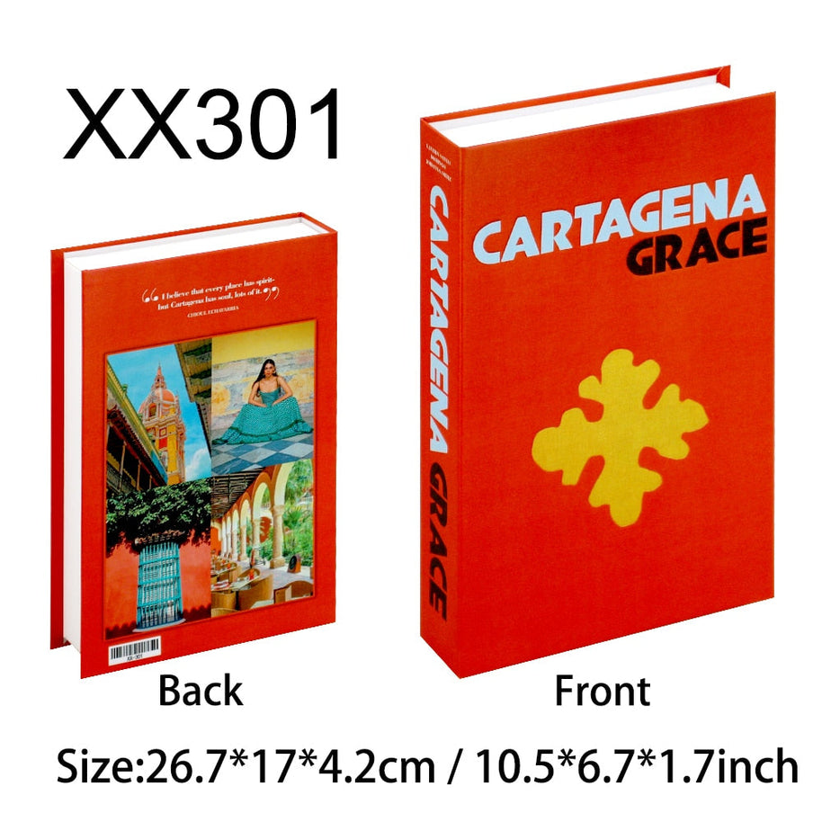 Libro Decorativo con Compartimento Secreto – DOLCE VITTA (abierto)