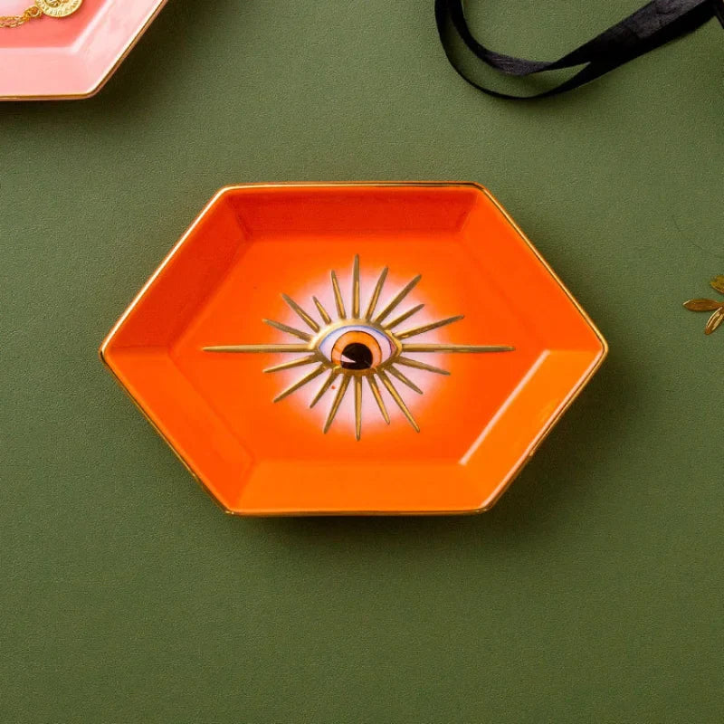 Adorno Porta Joyas Greek Eye - Minimalist House Shop