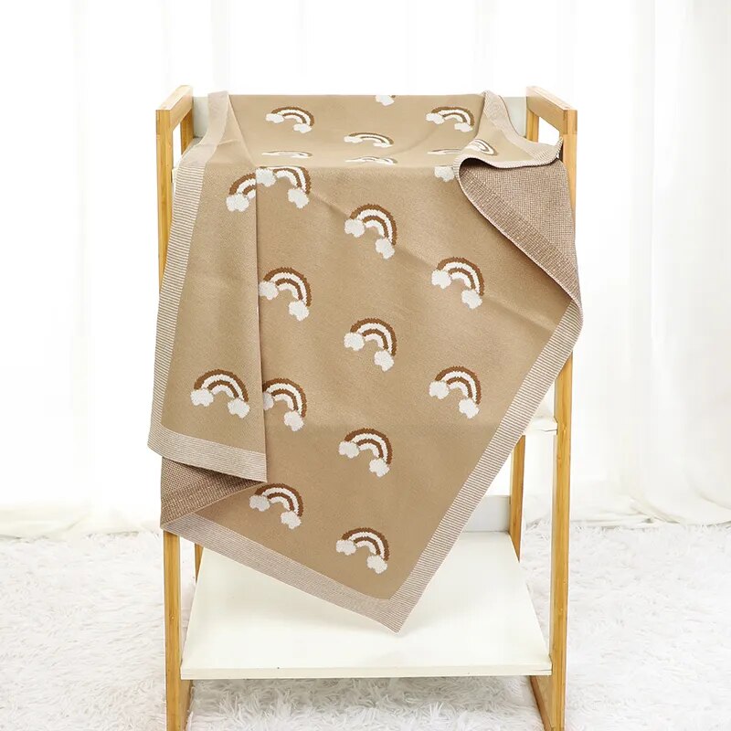 Manta Arcoíris Premium para Bebé - Minimalist House Shop