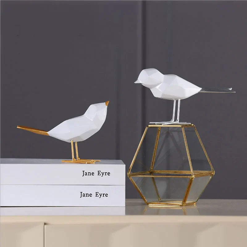Estatuilla decorativa – Pájaro - Minimalist House Shop