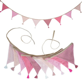 Bandeirola Decorativa Infantil em Tecido – 2,6 m - Minimalist House Shop
