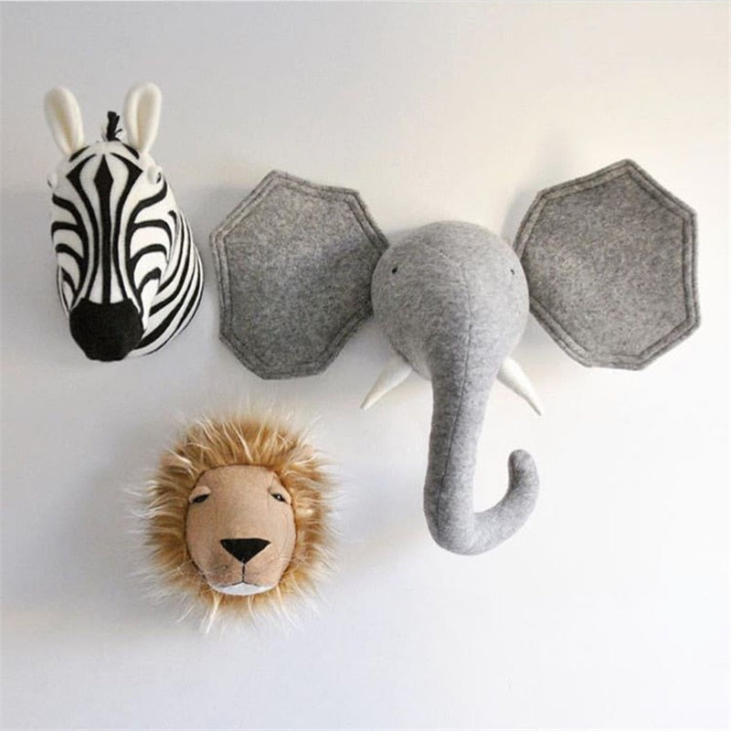Decoración Infantil de Pared – Zebra y Jirafa