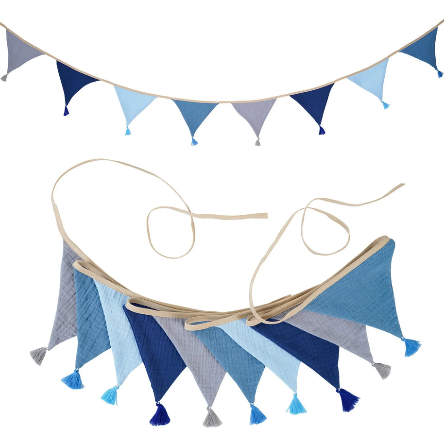 Bandeirola Decorativa Infantil em Tecido – 2,6 m - Minimalist House Shop