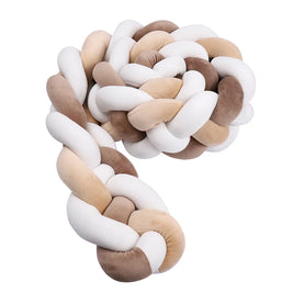 Protector Trenzado para Cuna – Algodón Suave 1M/2M/3M/3.6M - Minimalist House Shop