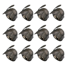 Anillos para Servilletas en Forma de Hoja – Set de 12 Piezas