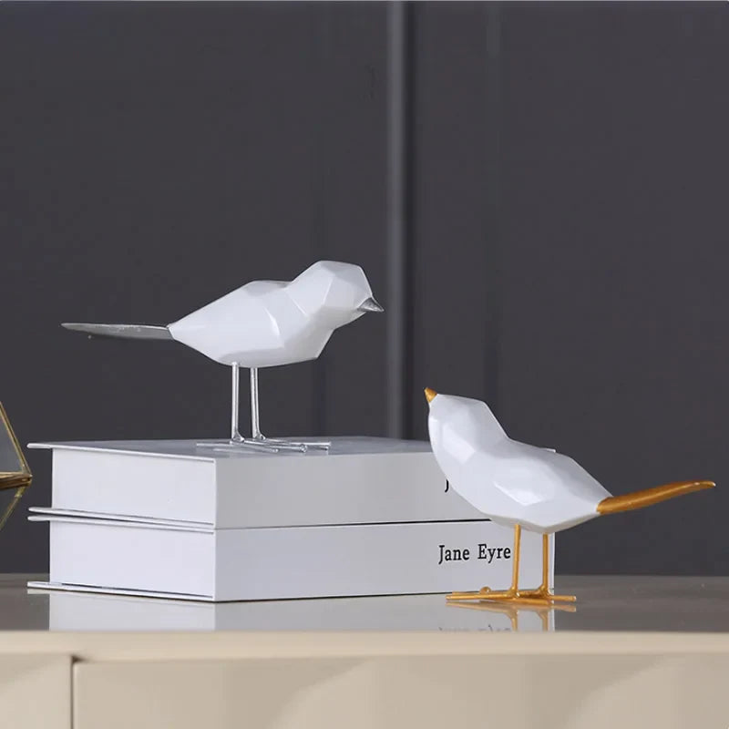Estatuilla decorativa – Pájaro - Minimalist House Shop
