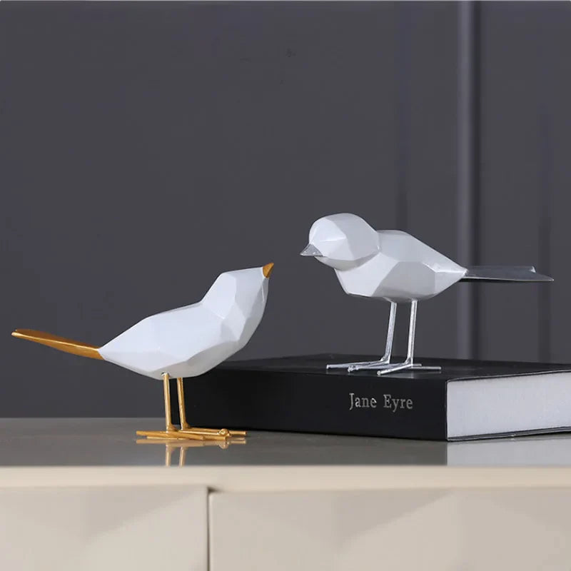 Estatuilla decorativa – Pájaro - Minimalist House Shop