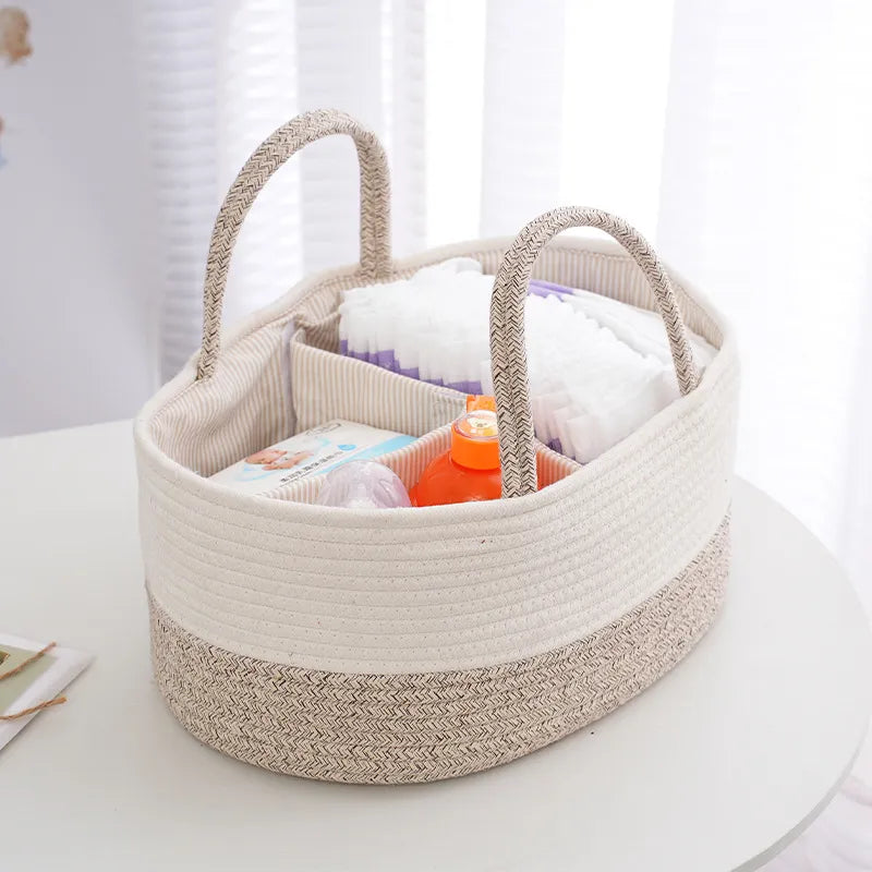 Cesta Organizadora para Habitación Mamá y Bebé - Minimalist House Shop