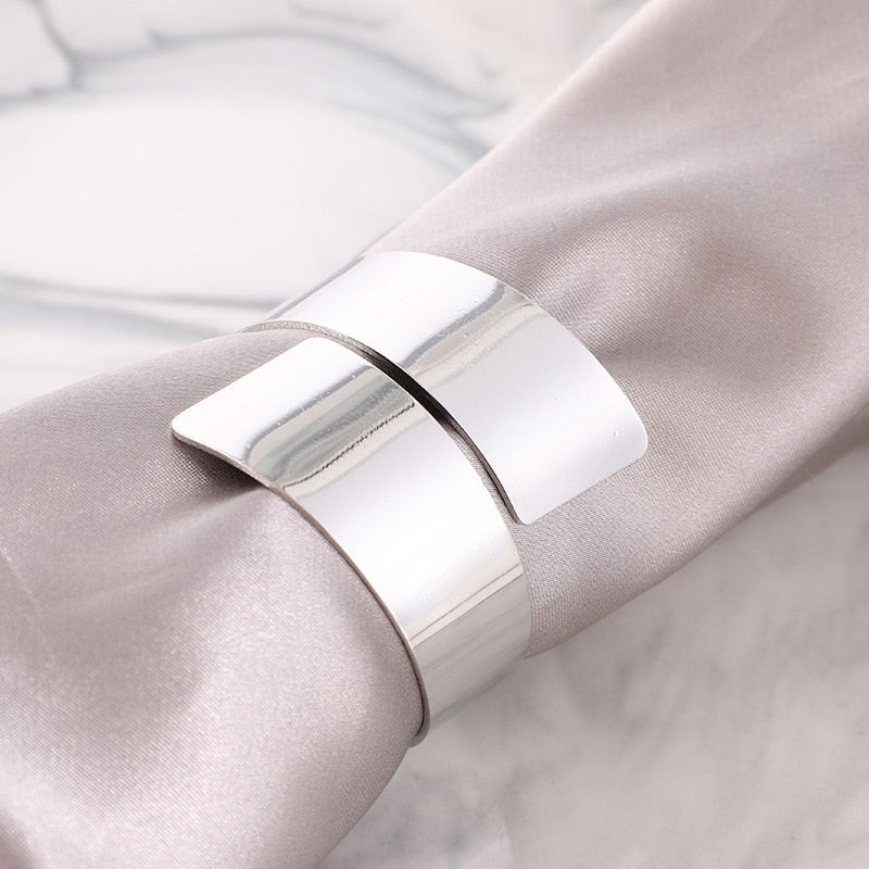 Anillo para Servilletas – GOLD (6 piezas)