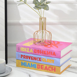 Libro Decorativo con Compartimento Secreto – DOLCE VITTA (abierto)