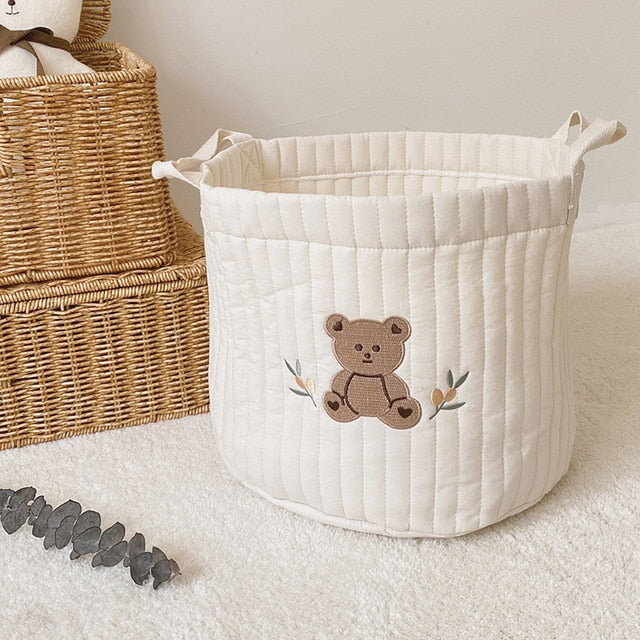 Cesto Organizador para Habitación de Bebé – BUNNY - Minimalist House Shop