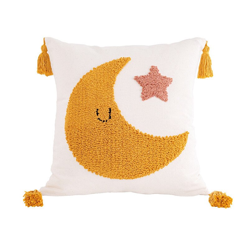 Funda de Cojín – Bohemia Rainbow Kids - Minimalist House Shop