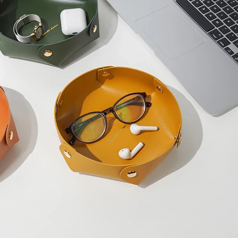 Organizador en Cuero Ecológico – OFFICE - Minimalist House Shop