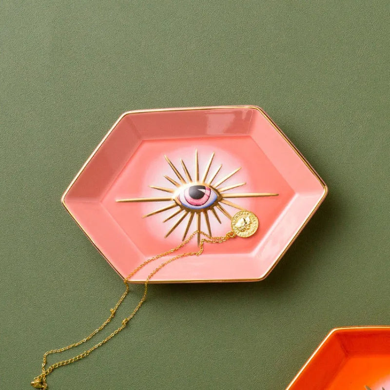 Adorno Porta Joyas Greek Eye - Minimalist House Shop