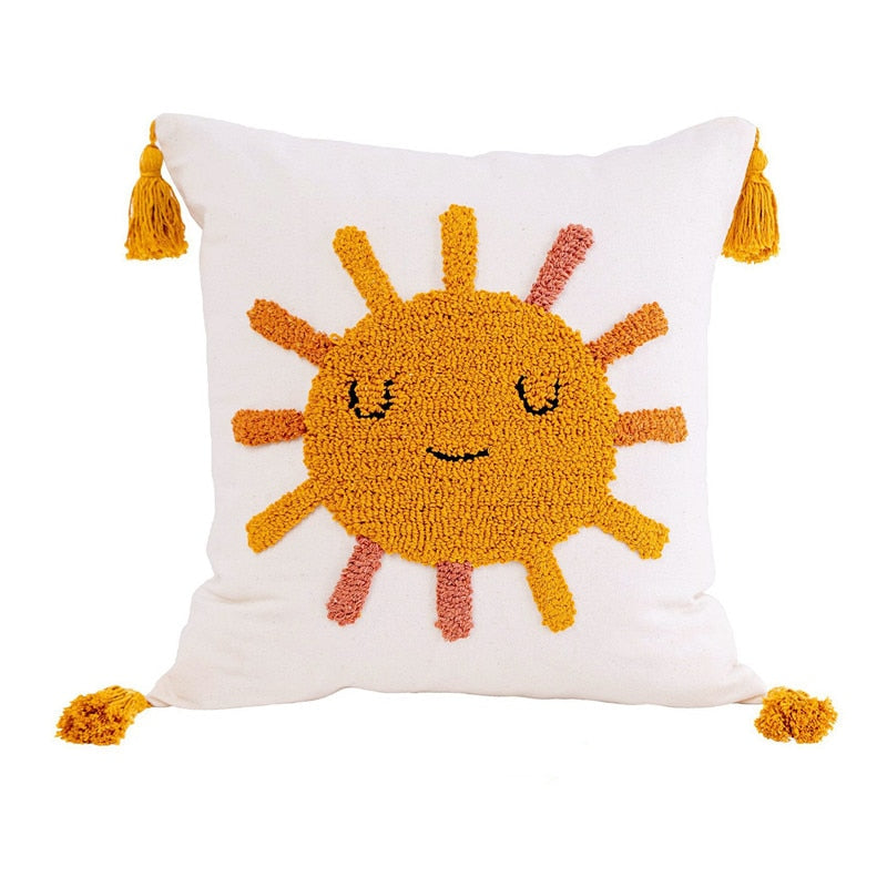 Funda de Cojín – Bohemia Rainbow Kids - Minimalist House Shop