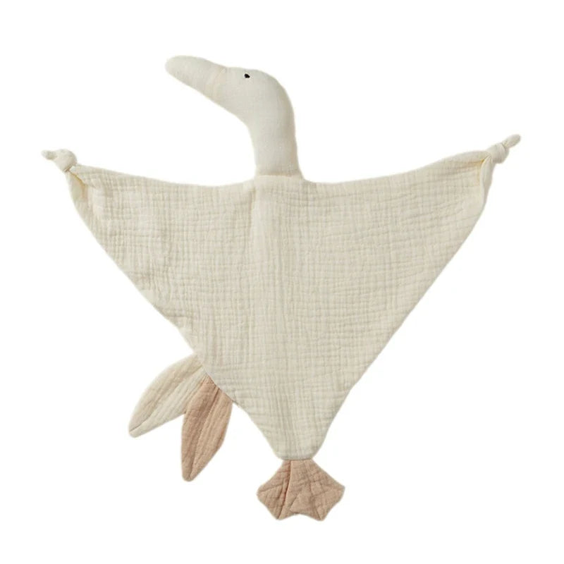 Toalla Naninha Calmante de Diseño Animado – Ganso - Minimalist House Shop