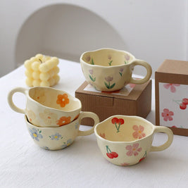 Taza de Cerámica – Flor de Cerezo