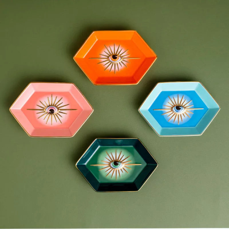 Adorno Porta Joyas Greek Eye - Minimalist House Shop