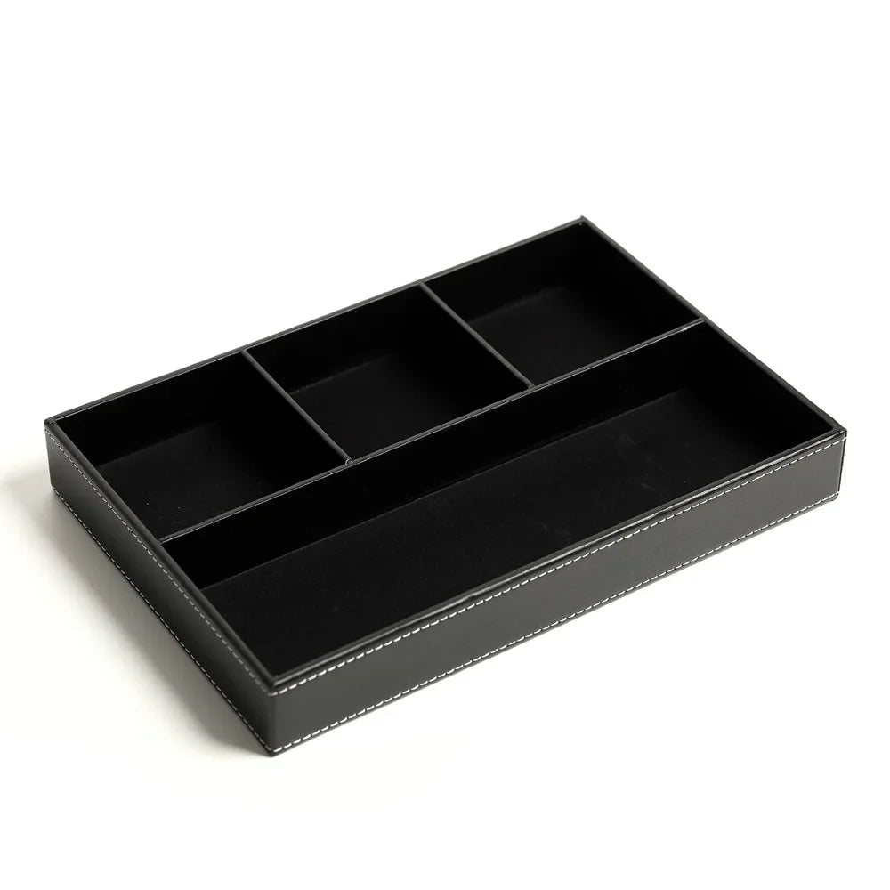 Caja Organizadora en Cuero – OFFICE - Minimalist House Shop