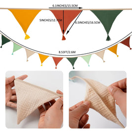 Bandeirola Decorativa Infantil em Tecido – 2,6 m - Minimalist House Shop