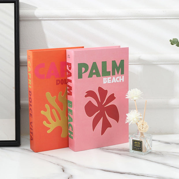 Libro Decorativo con Compartimento Secreto – DOLCE VITTA (abierto)