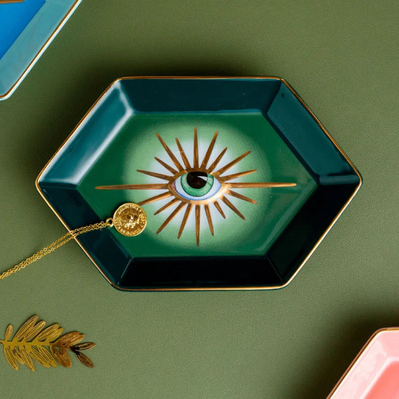 Adorno Porta Joyas Greek Eye - Minimalist House Shop