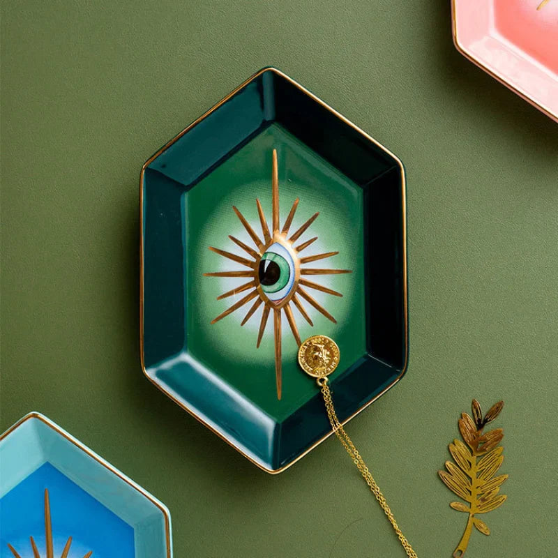 Adorno Porta Joyas Greek Eye - Minimalist House Shop